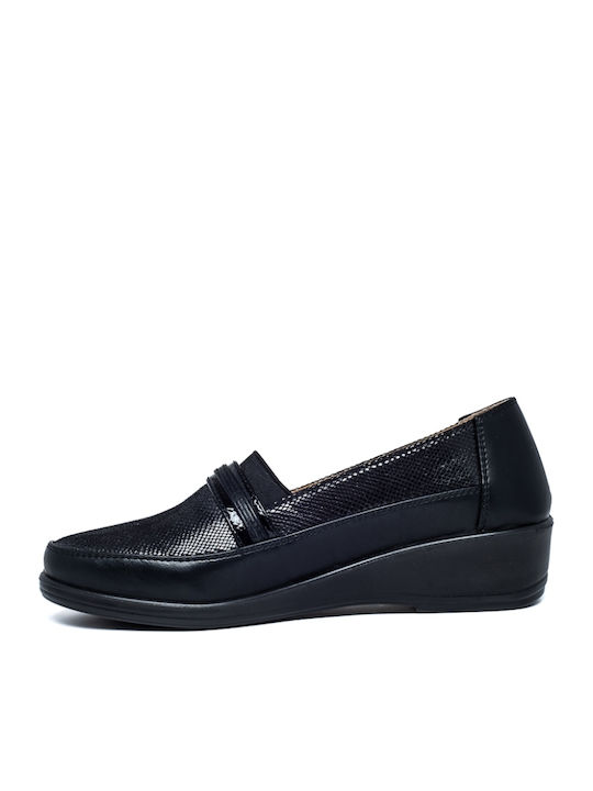 Damen Mokassins in Schwarz Farbe
