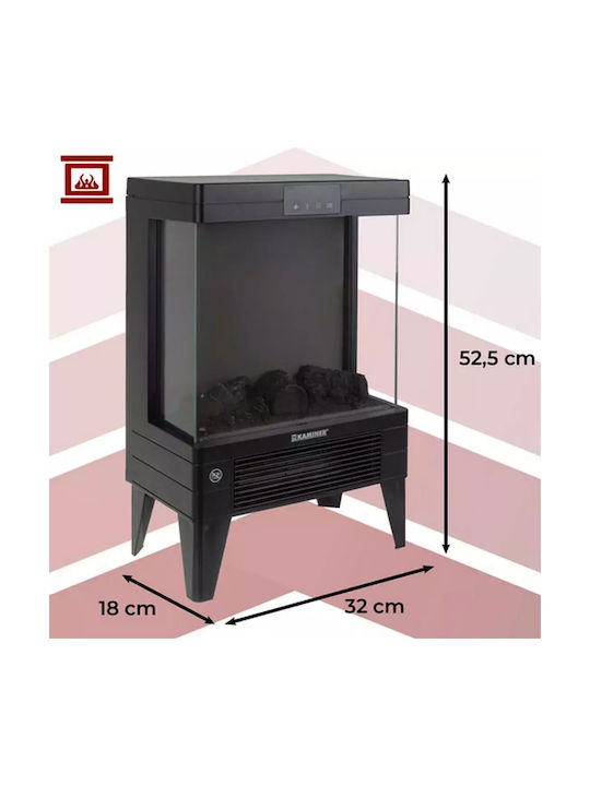 Kaminer Ηλεκτρικό Τζάκι 2000W 52.5x32cm Kaminer Ηλεκτρικό Τζάκι 2000W 52.5x32cm