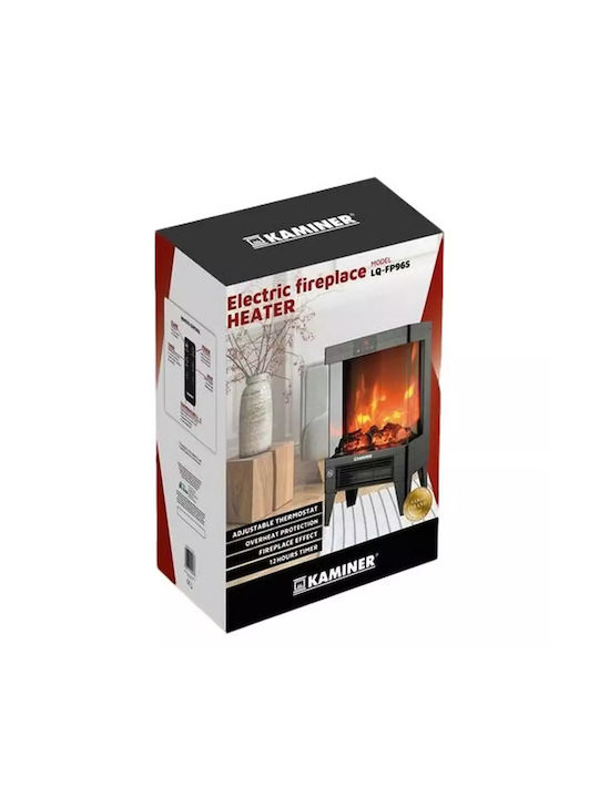 Kaminer Επιδαπέδιο Ηλεκτρικό Τζάκι 2000W 52.5x32cm