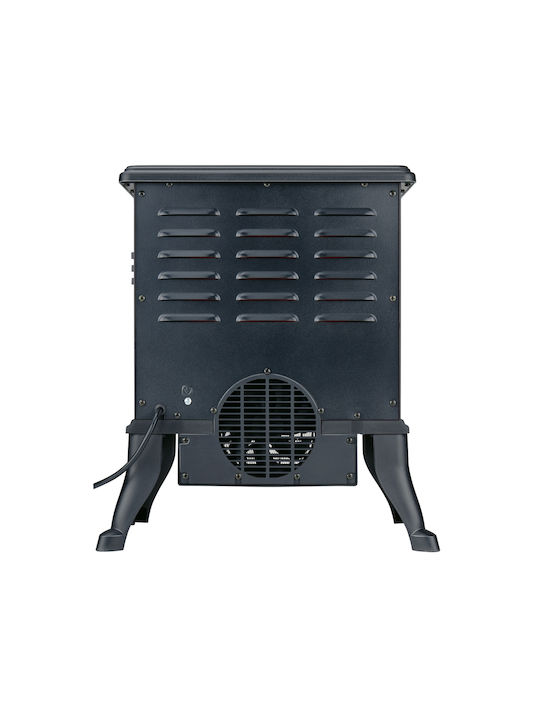 ArteLibre Floor Electric Fireplace 800W Black