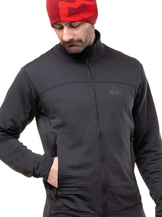 Ανδρική Ζακέτα Fleece Μαύρο