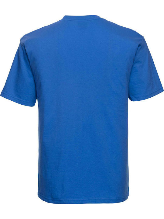 Jhk T-shirt Ανδρικό Διαφημιστικό T-shirt Κοντομάνικο σε Μπλε Χρώμα