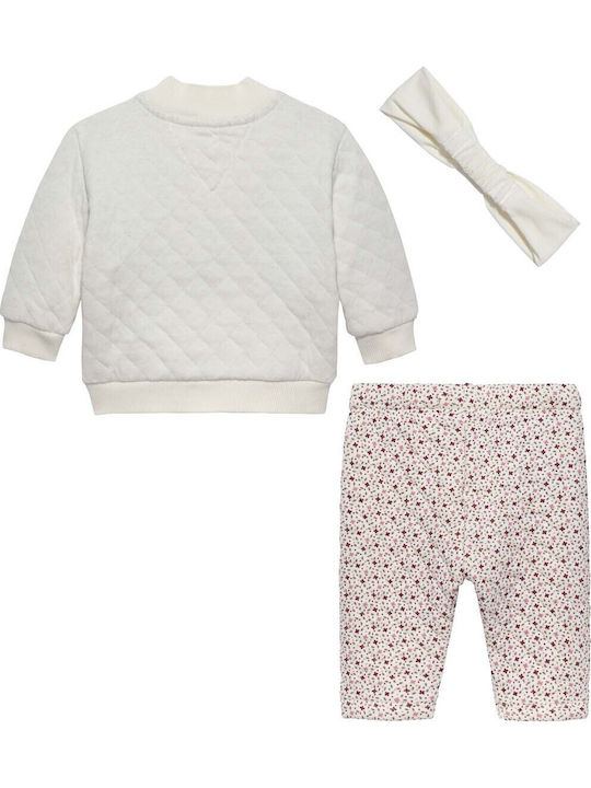 Kids' Set with Pants Winter 2pcs Ivory