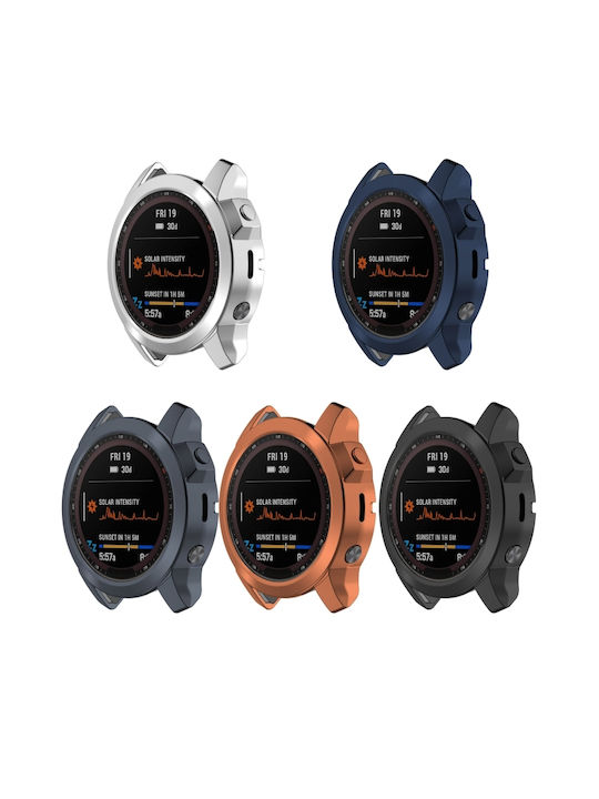 Husă de Protecție pentru Ceas Garmin Epix Pro 47mm Placare TPU Aurie