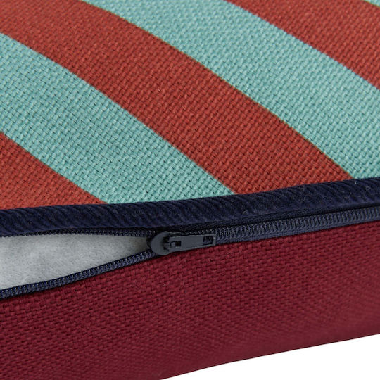 Nobodinoz Sofa-Kissen Ray aus 100% Baumwolle Rotes 25x70cm