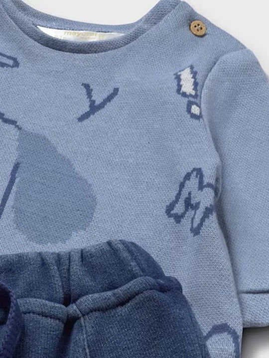 Kids' Set with Pants Winter 2pcs Light Blue