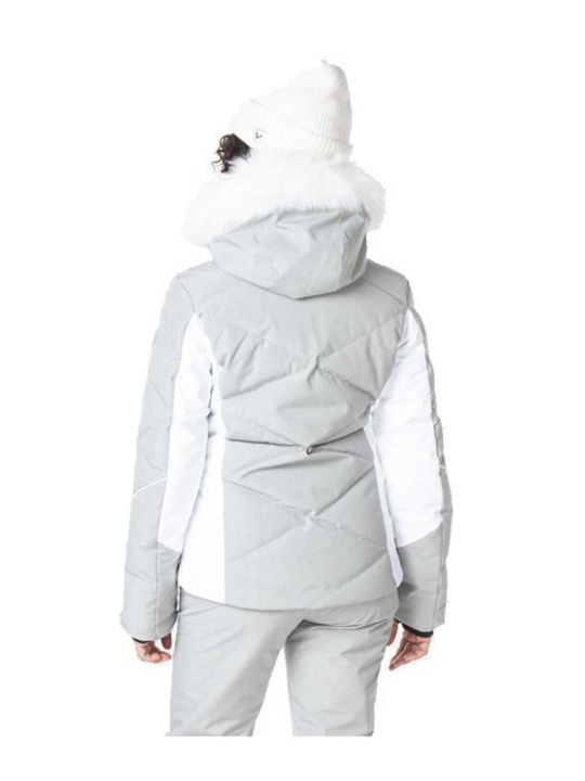 Rossignol Staci RLMWJ42-292 Γυναικείο Μπουφάν για Σκι & Snowboard Γκρι
