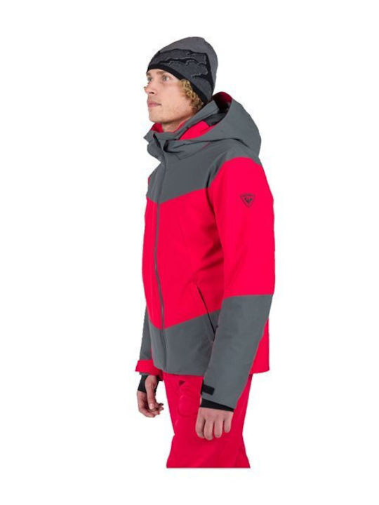 Rossignol Men's Ski & Snowboard Jacket Red RLNMJ08-301