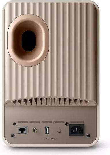 Kef LS50 Wireless II Αυτοενισχυόμενα Ηχεία με Wi-Fi & Bluetooth 760W Sand Shell
