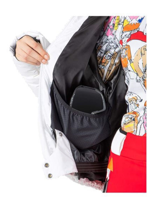 Rossignol RLNWJ32-100 Frauen Jacke aus für Ski & Snowboard Weiß