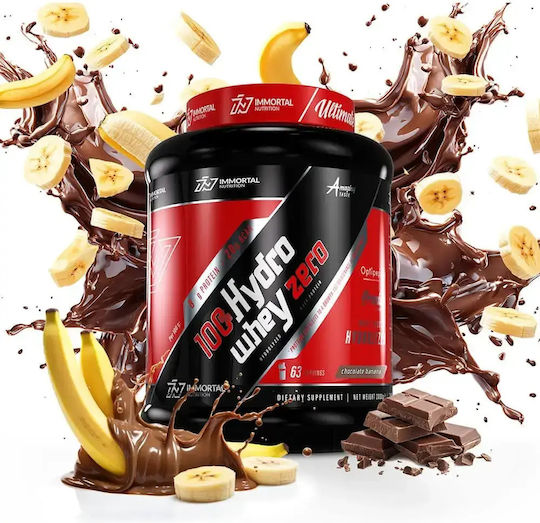 Immortal Nutrition 100% Hydro Whey Zero Protein Molke mit Geschmack Chocolate Banana 2kg