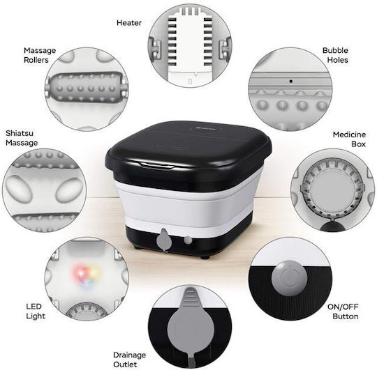 Turbotronic Foldable Foot Bath