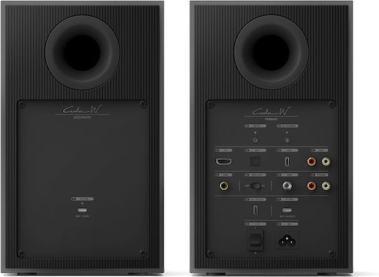 Kef Coda W Αυτοενισχυόμενα Ηχεία με Bluetooth 200W Dark Titanium