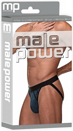 Malepower Ανδρικό Εσώρουχο Jockstrap Μπλε