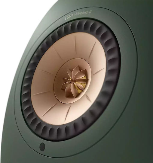 Kef LS50 Wireless II Active Speaker 2 No of Drivers 760W Moss Green (Pair)