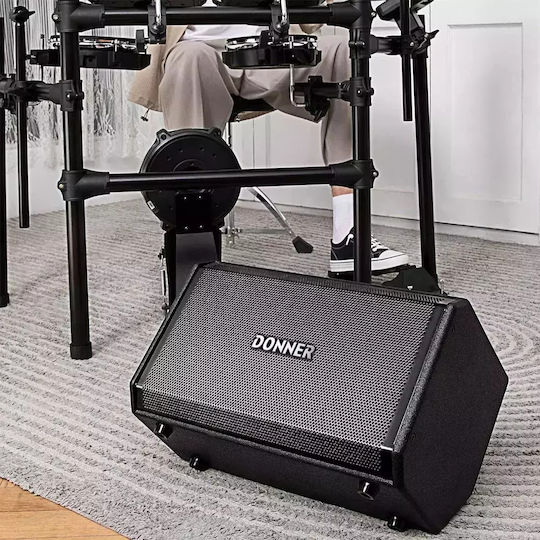 Donner DDA-80 EC1738 Active Speaker PA 80W with Woofer 8"
