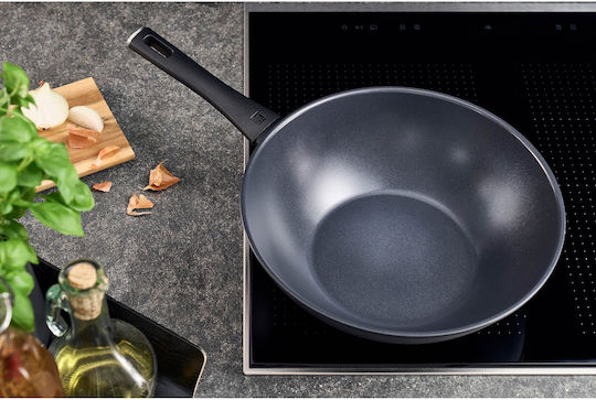 Zwilling J.A. Henckels Plus Wok από Αλουμίνιο με Κεραμική Επίστρωση 30cm