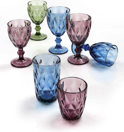 Cryspo Trio Kare 52.703.51 Glas Whiskey aus Glas in Grün Farbe 260ml Cryspo Trio Kare 52.703.51 Glas Whiskey aus Glas in Grün Farbe 260ml