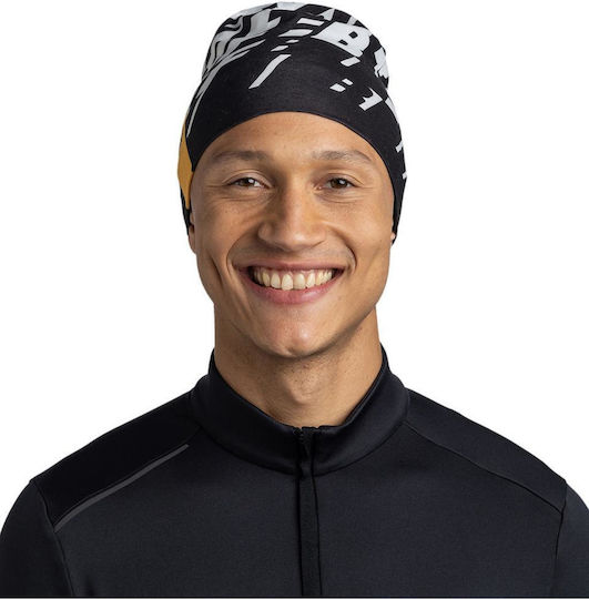 Ecostretch Beanie Unisex Beanie Knitted in Black color