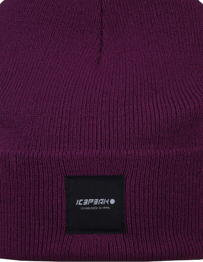 'harcourt' Beanie Männer Beanie Gestrickt in Lila Farbe