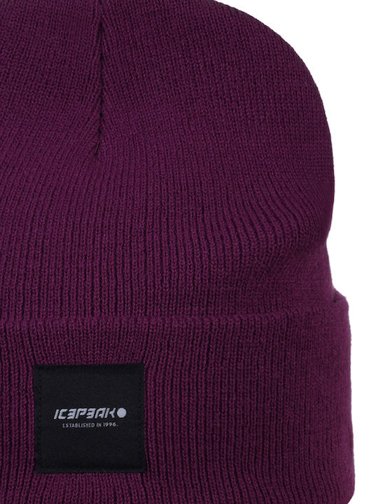 'harcourt' Beanie Männer Beanie Gestrickt in Lila Farbe