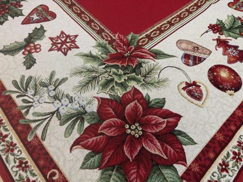 Linea Home Weihnachtlich Tischtuch Kunststoff L180xB140cm.