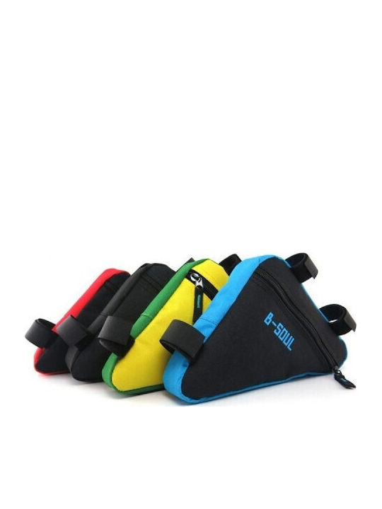 B-Soul 2100020753832 Bicycle Frame Bag Blue