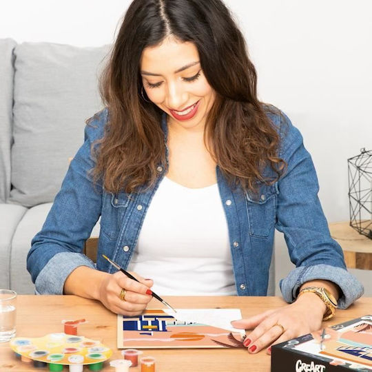 Ravensburger Creart Set De Colorat Paint By Numbers Adulți Cabana De Plajă