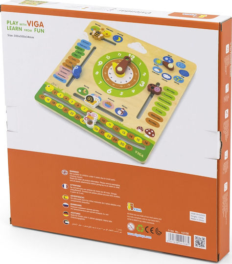 Viga Clock Calendar