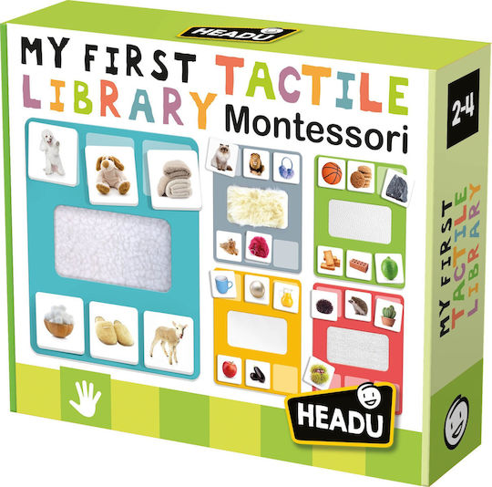 Joc Educațional Headu Prima Mea Bibliotecă Tactilă Montessori