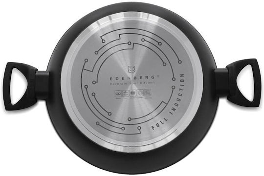 Edenberg Ρηχή Κατσαρόλα από Αλουμίνιο 2.4lt / 24cm