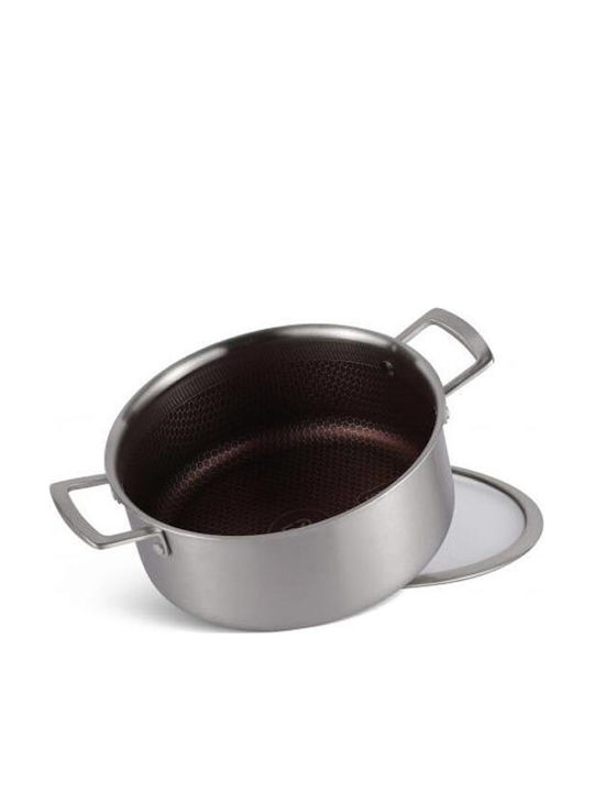 Edenberg Βαθιά Ανοξείδωτη Κατσαρόλα 20cm