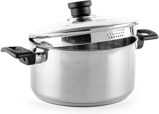 Luigi Ferrero Sophia Oală Adâncă Din Oțel Inoxidabil 3.2lt 20cm