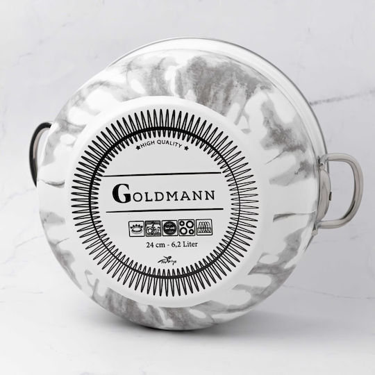 Goldmann din Aluminiu 6.2lt / 24cm
