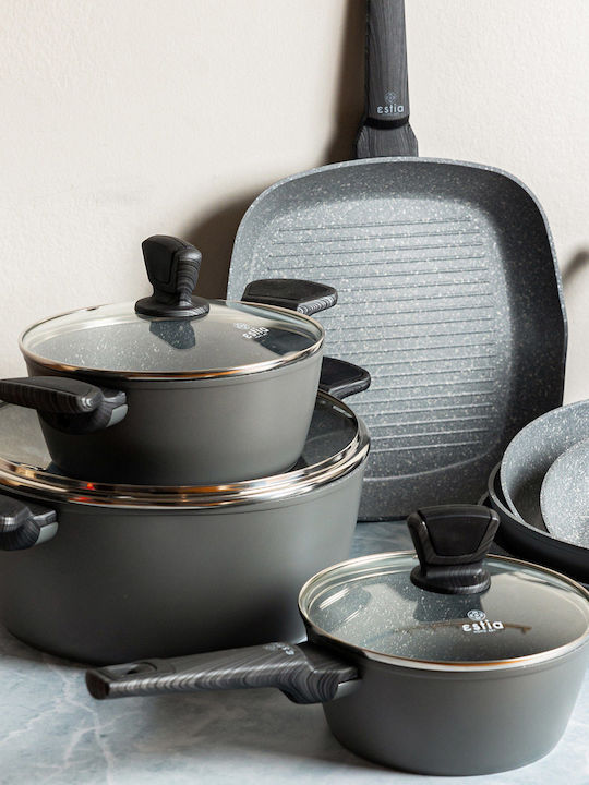 Estia Cuisson din Aluminiu 1.8lt / 18cm Black