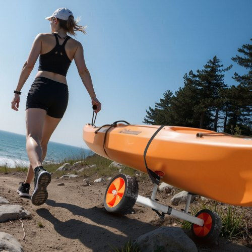 Vevor CZSPHTTC10INTL5QS001V0 Canoe & Kayak Trolley