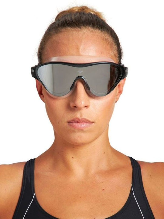 Arena One Mask Swimming Goggles Adults Silver