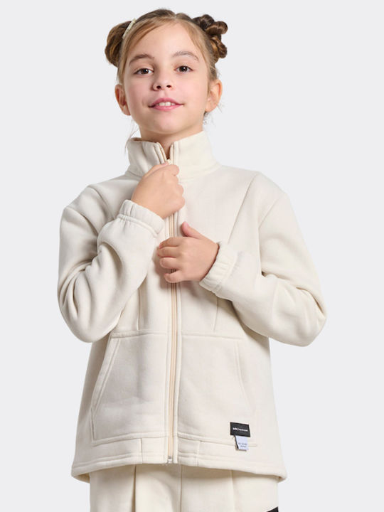 Athletic Kids Cardigan Cotton Porcelain Less Is More Minime