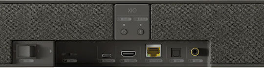 Kef XIO Soundbar 5.1.2 Wi-Fi Μαύρο