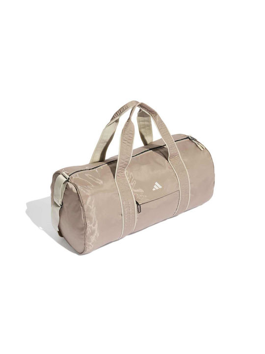 adidas Yoga Duffel Γυναικεία Τσάντα Ώμου για Γυμναστήριο Μπεζ