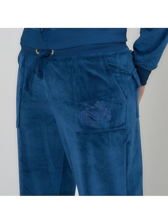 Sweatpants Flared Velvet Posdeidon