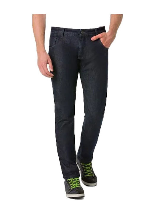 PMJ Jean Tourer Χειμερινό Ανδρικό Παντελόνι Μηχανής Αδιάβροχο Blue T-TEX