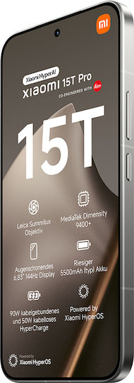 Xiaomi 15T Pro 5G Dual SIM (12/256GB) Сив