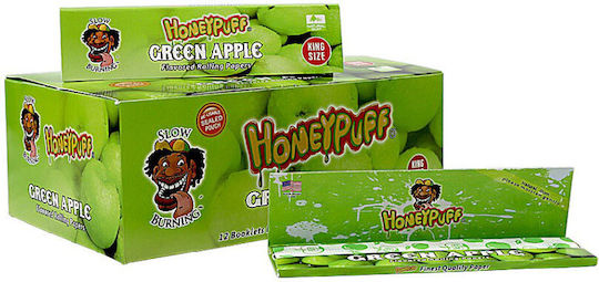 Honey Puff Cigarette Rolling Papers Slim King Size 32 sheets 1pcs