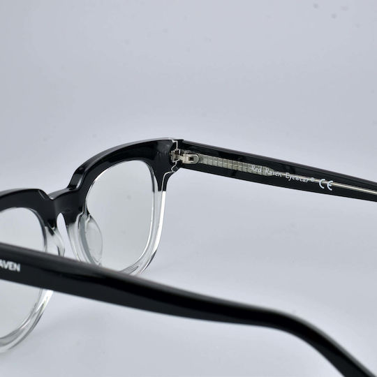 Ochelari De Protecție Împotriva Luminii Albastre Blue Light Red Raven Series B Half Clear