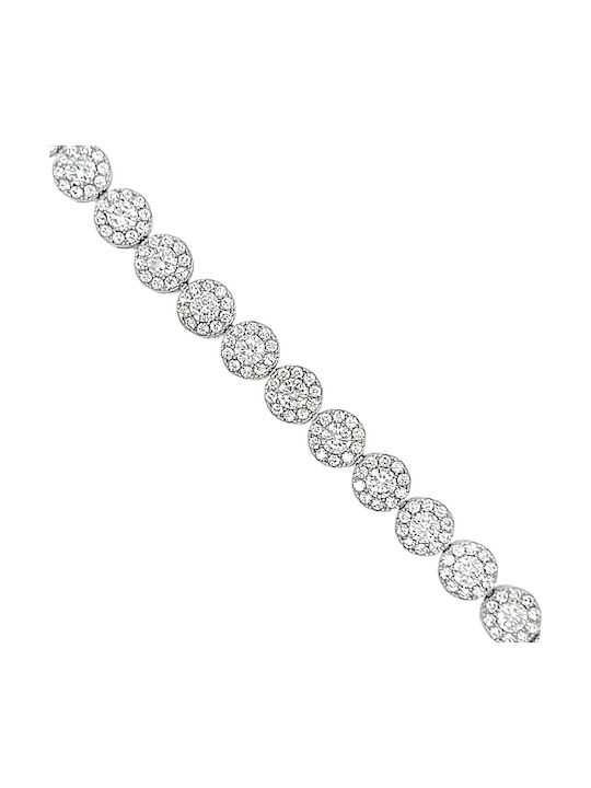 Xryseio Charm aus Silber mit Zirkon