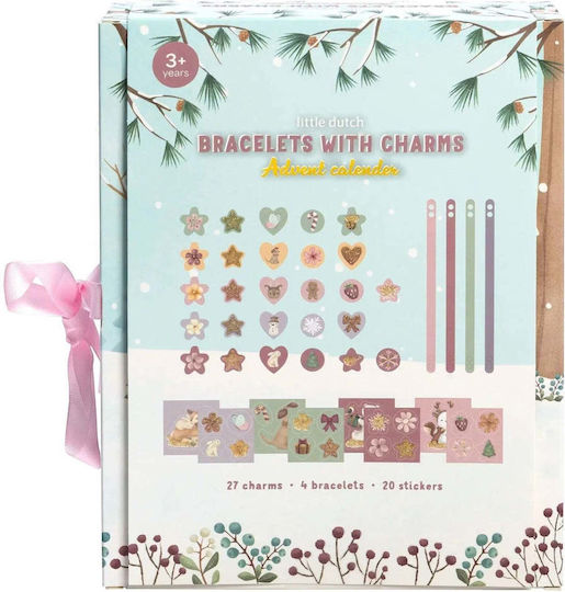 Little Dutch Advent Calendar Bracelets with Charm Ξύλινο