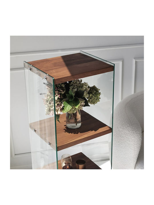 Natural Bookcase 40x35x120cm