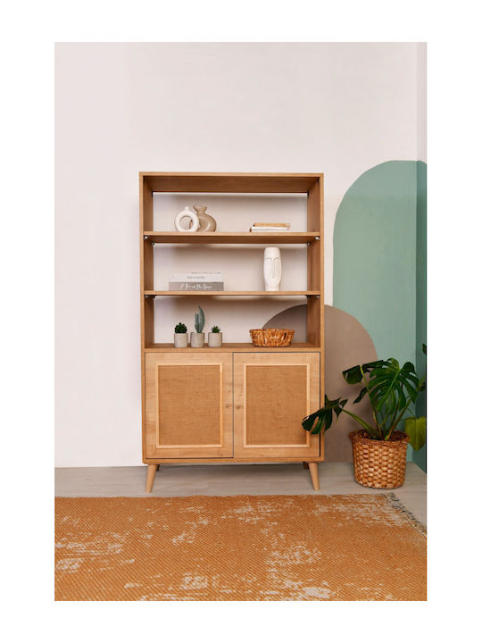 Βιβλιοθήκη Jut Oak 90x40x110εκ.