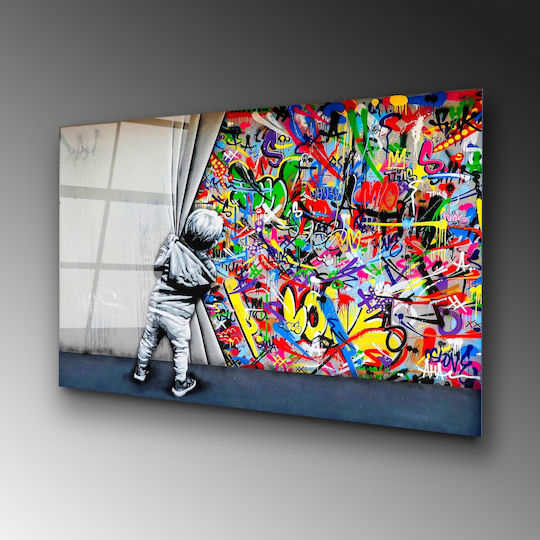 Wallity Πίνακας Γυάλινος 100x70cm